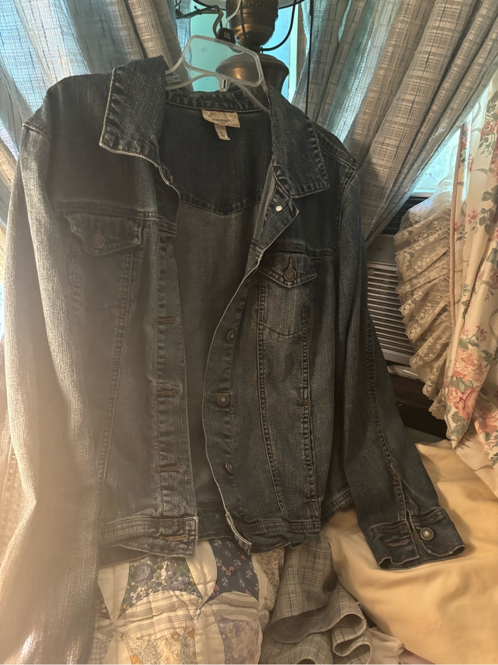 Dress barn Dark Indigo Denim Jacket